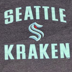 Seattle Kraken logo tee shirt